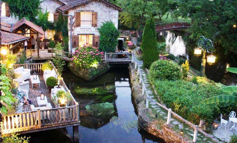 Le Moulin Du Roc Hotel Brantôme Esterno foto